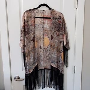 Kimono with Fringe